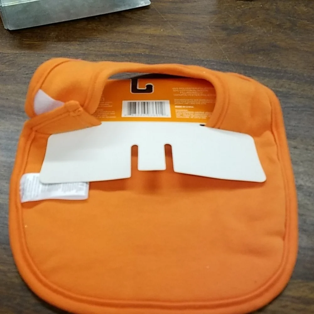 Happy Halloween Baby's First Boo Ghost Bib